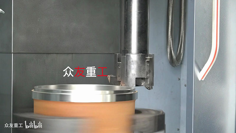 vtc75数控立车 制动毂数控立车